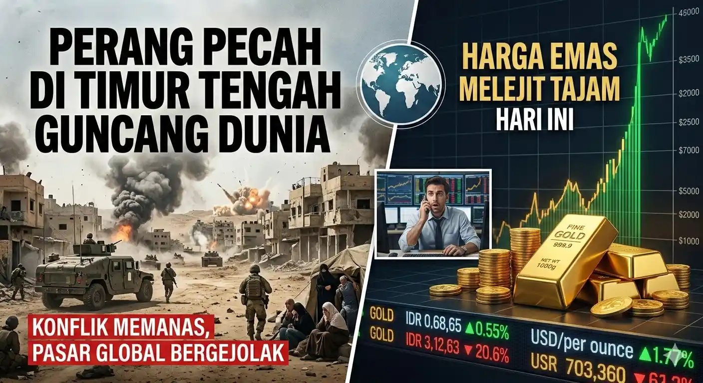 Perang Pecah di Timur Tengah Guncang Dunia